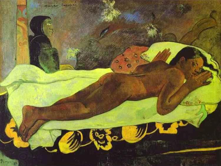 Paul Gauguin The Spirit of the Dead Keep Watch China oil painting art